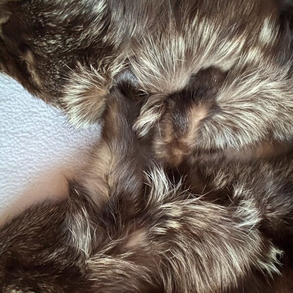 1940s 1950s Double Fox Fur Wrap Full Pelts - Picture 6 of 13